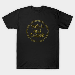 Patch and Tweak Modular Synth Cables T-Shirt